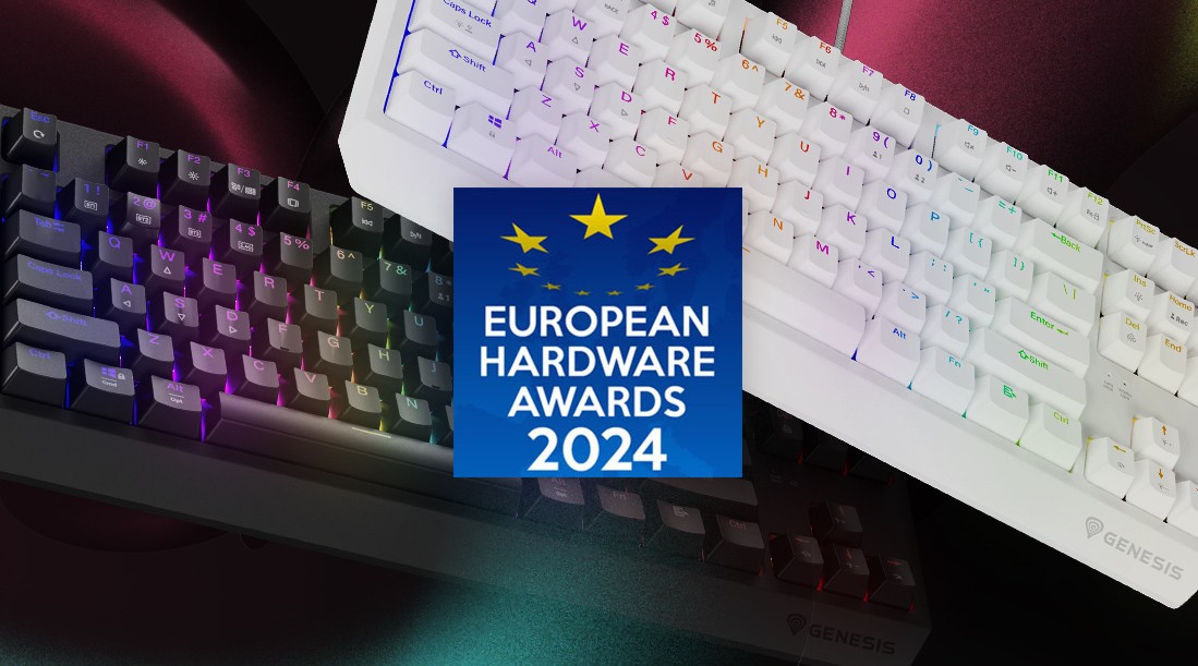 GENESIS Thor 230 TKL nominated in the European Hardware Awards 2024!